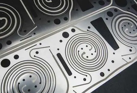 precision laser etching